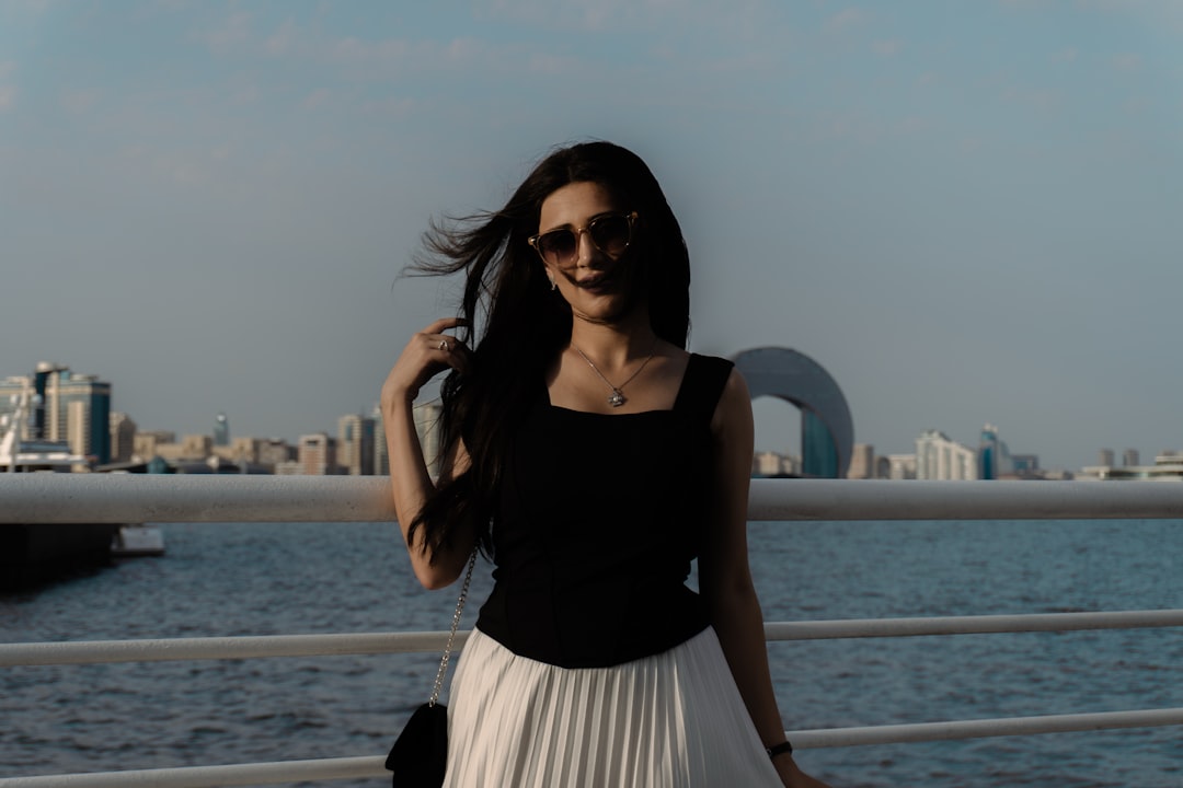 Photo black dress outfit