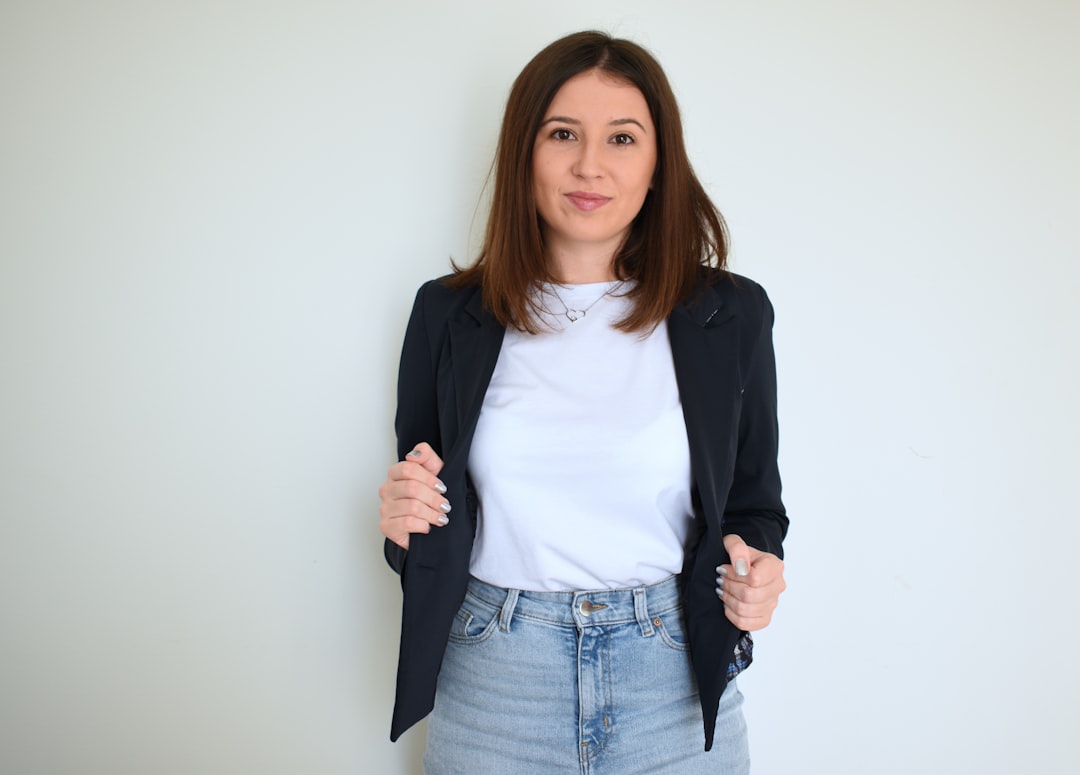 Photo t-shirt blazer